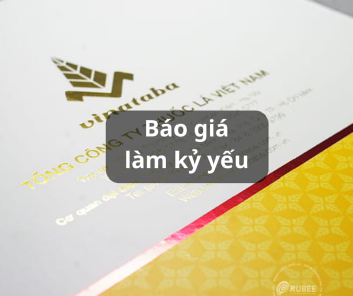 báo giá làm kỷ yếu