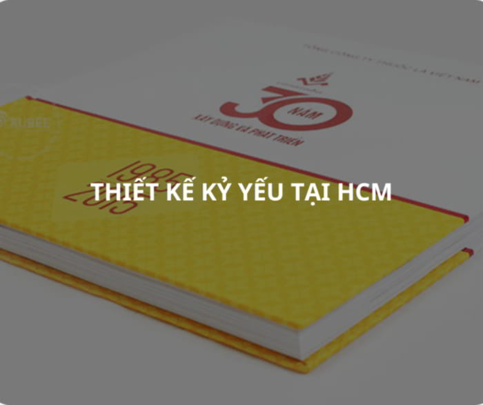 thiết kế kỷ yếu tại HCM