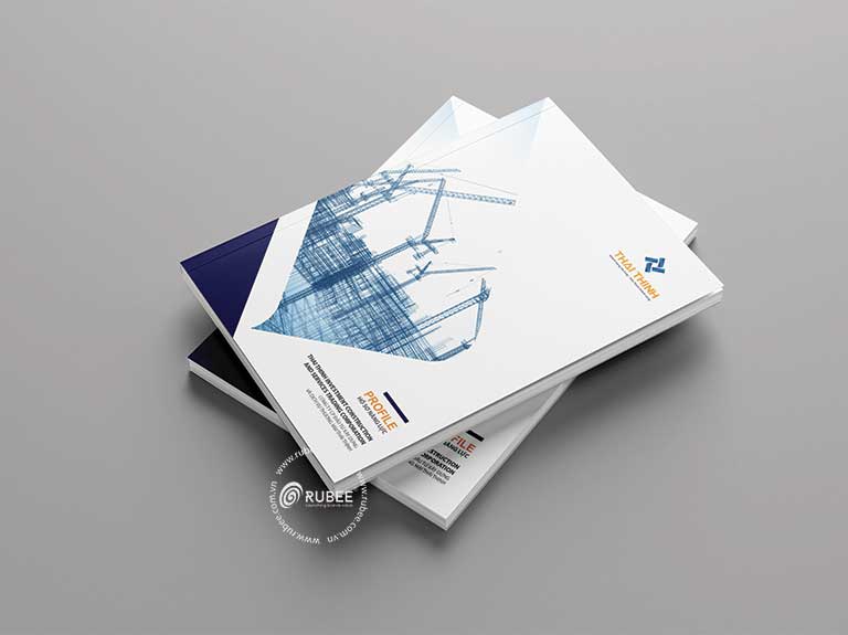 thiết kế hồ sơ năng lực công ty xây dựng